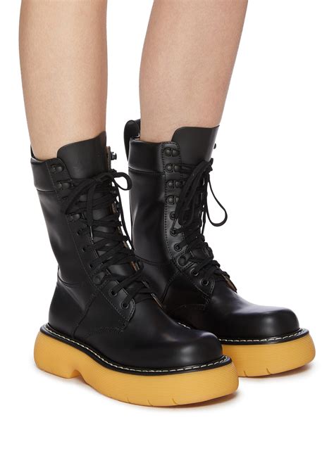 bottega veneta combat boots